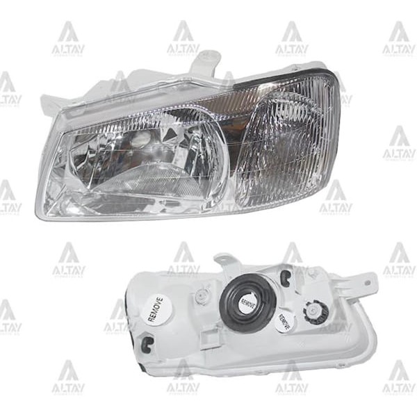 DEPO 221-1116L-LD-EM Ön Far Sol Hyundai Accent Mılenyum 00-02