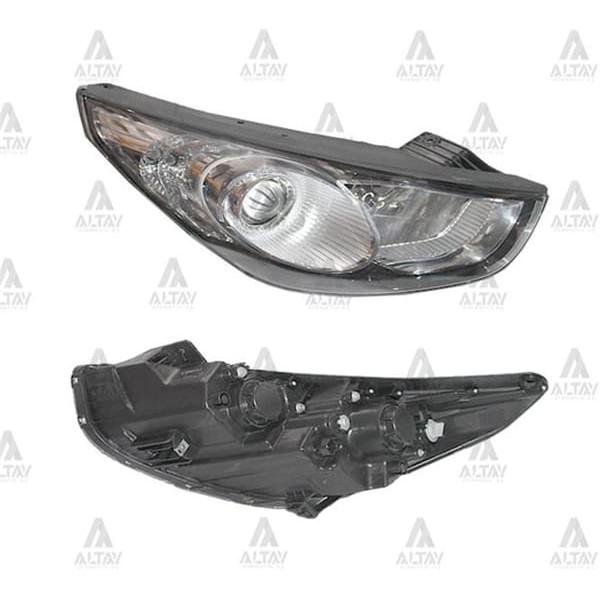 DEPO 221-1150R-LDEM2 Ön Far Sağ- Siyah - Hyundai Ix35 10- 