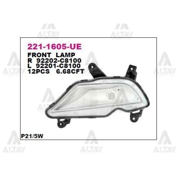 DEPO 2211605LUE Tampon Sinyali Sol Hyundai I20 15-