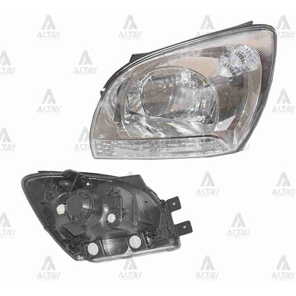 DEPO 223-1120L-LD-EM Ön Far Sol- Kia Sportage 05-08 