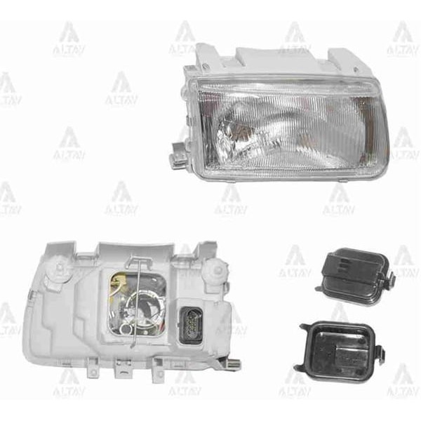 DEPO 4411123RLDEM Far Komple R Polo4 96-00 Bm 