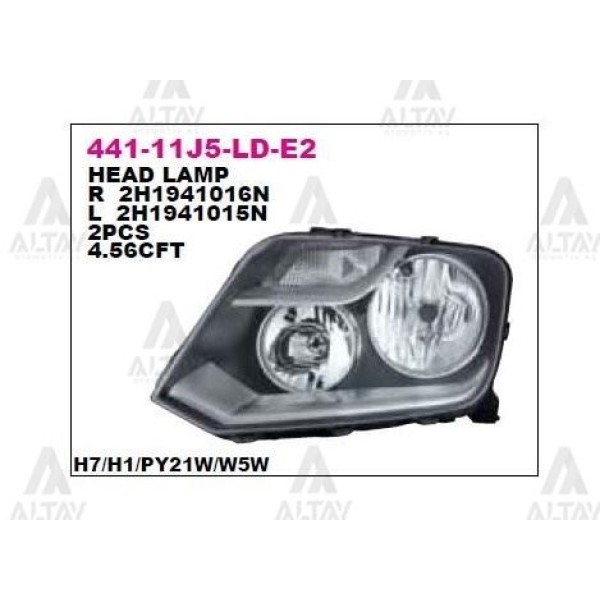 DEPO 44111J5LLDE2 Far Sol Komple Amarok 13- 