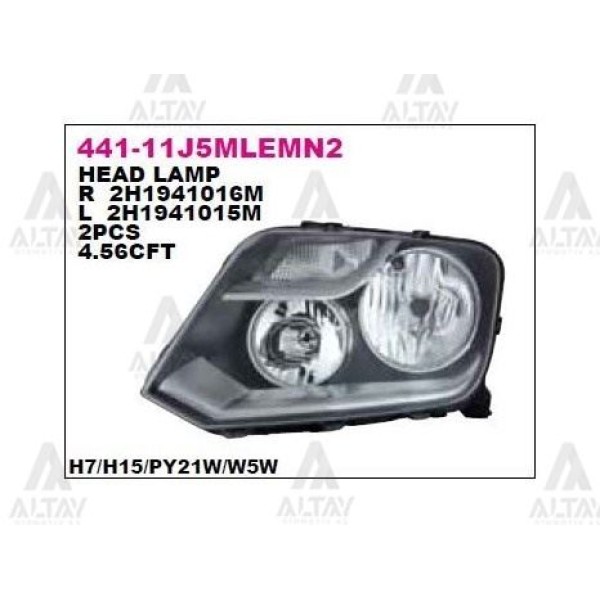 DEPO 44111J5LMLEMN2 Far Sol Amarok 12- Komple 