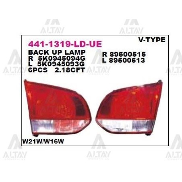 DEPO 4411319LLDUE Stop Lambası Iç Sol Golf VI 08-