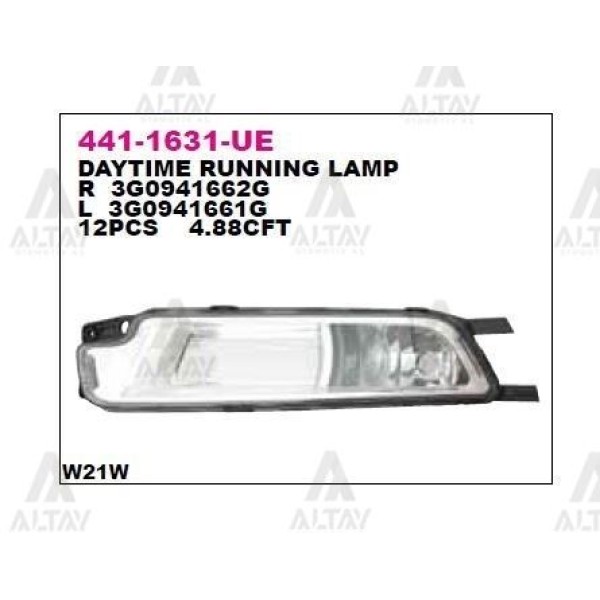 DEPO 4411631LUE Sis Farı Sol Passat 14- 