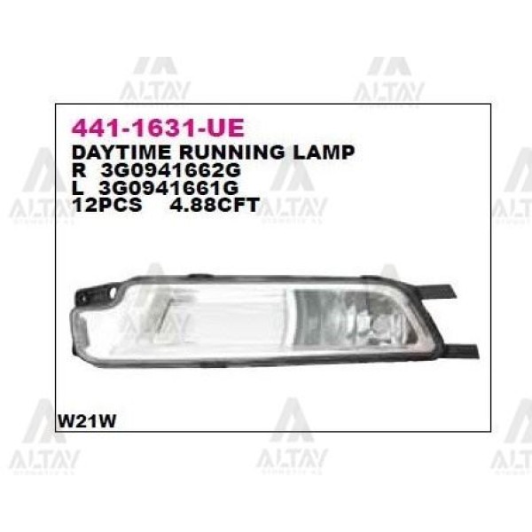 DEPO 4411631RUE Sis Farı Sağ Passat 14- 