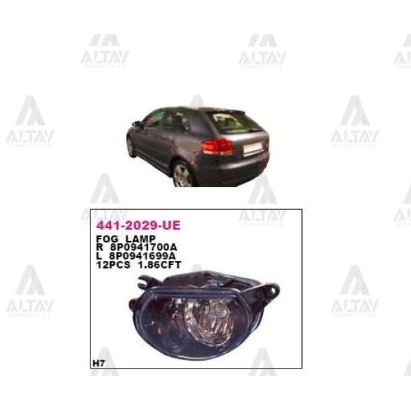 DEPO 4412029RUE Sis Farı Sağ A3 Q7 