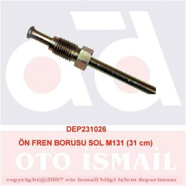 DEPAR 1026 Fren Borusu Ön Sol Murat 131 31 Cm