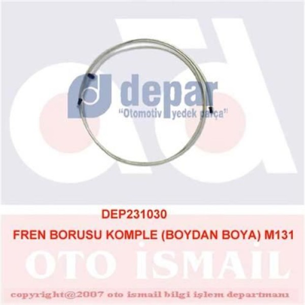 DEPAR 1030 Fren Borusu Komple Boydan Boya M131