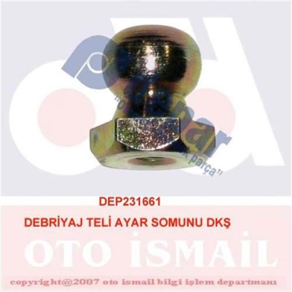 DEPAR 1661 Debriyaj Teli Ayar Somunu Doğan Kartal Şahin