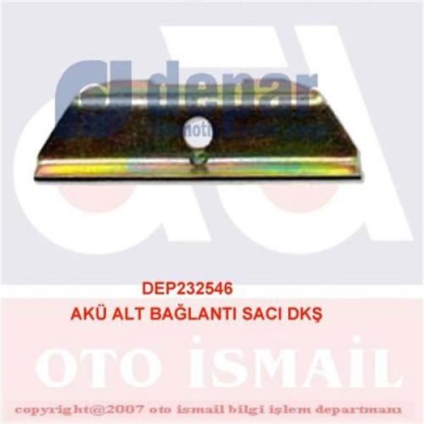 DEPAR 2546 Akü Alt Bağlantı Sacı Doğan Kartal Şahin 