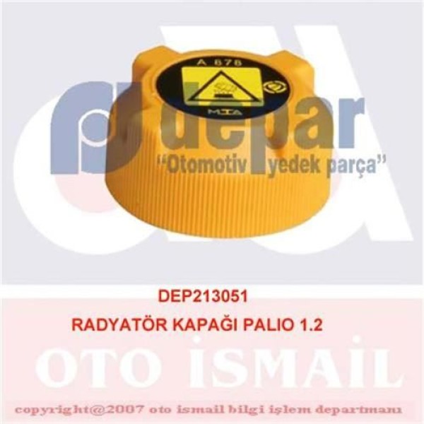 DEPAR 3051 Radyatör Kapağı Palio 1.2 