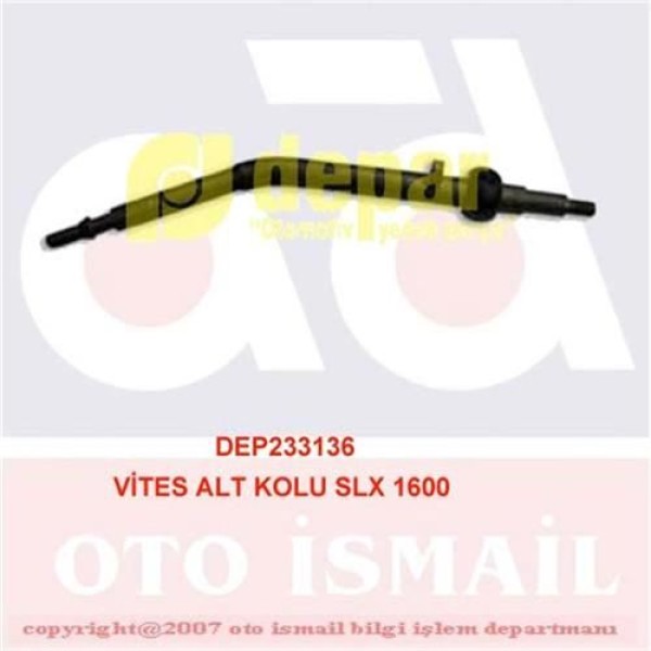 DEPAR 3136 Vites Alt Kolu SLX 1600
