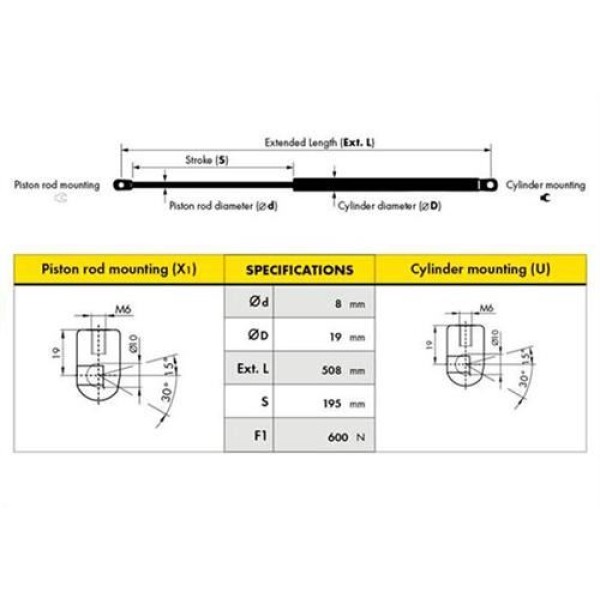 DESPA D00029.2 Bagaj Amortisörü Astra Clas Sw Em 92-98 D0052