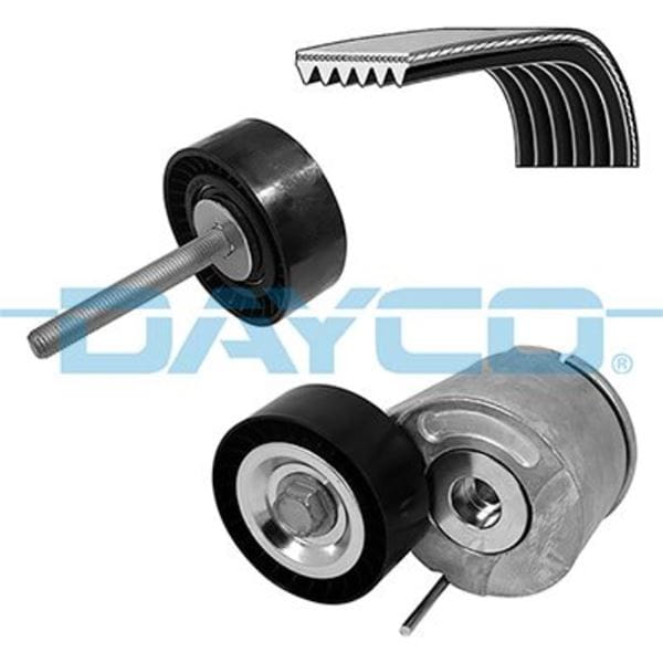 DAYCO KPV436 V Kayış Seti Linea / Doblo II / Fiorino / Bipper 10- 1	3 Jtd Apv3865-Apv3684-6Pk1525S 
