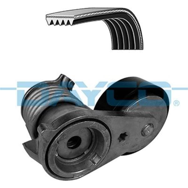 DAYCO KPV882 Kanallı Kayış Seti (Gergi-Kayış) Volvo C30 (533) 2.4 İ -D3/D4/D5 T5 06-12 C70 II (542)