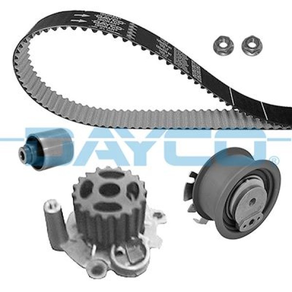 DAYCO KTBWP2960 Triger Eksantrik Gergi Seti Devirdaimlı 120×30 T5 CaddyIII Jetta Golf V 1.4 1.9TDI A 