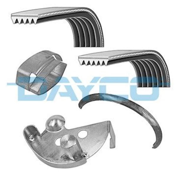 DAYCO PVE001 Kanallı Kayış Seti 6Epk1059-5Epk868 Cmax 1.6 16V 03-11 Focus II III 1.4 16V 1.6 16V 04- 