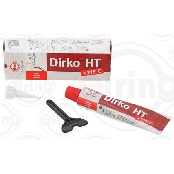 ELRING 705708 Sıvı Conta Kırmızı (Paket 12 Li) 70 Ml -50-300 ºc