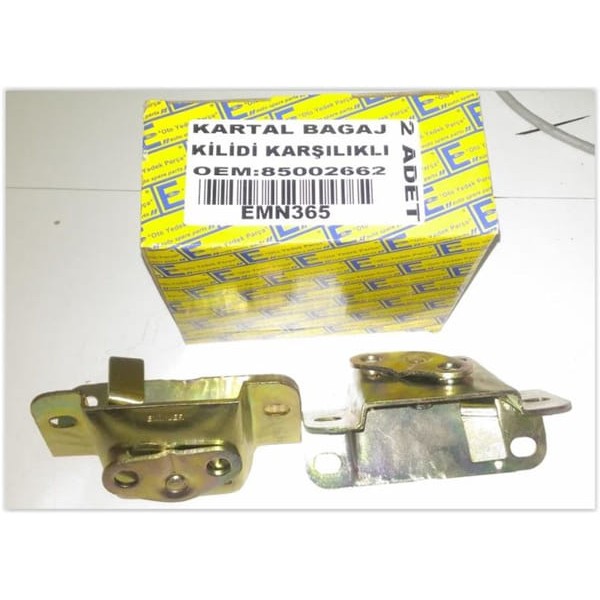 EMIN EMN365 Bagaj Kilidi Karşılıklı Kartal