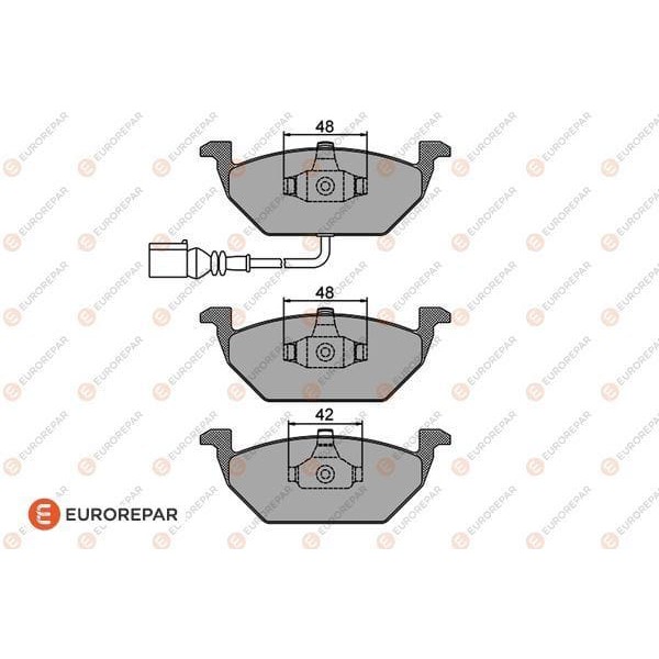 EUROREPAR 1617254080 Fren Balata