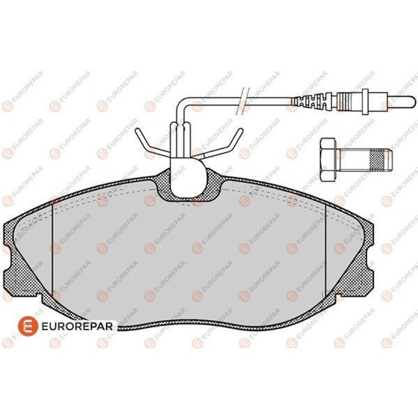 EUROREPAR 1617254180 Fren Balatası