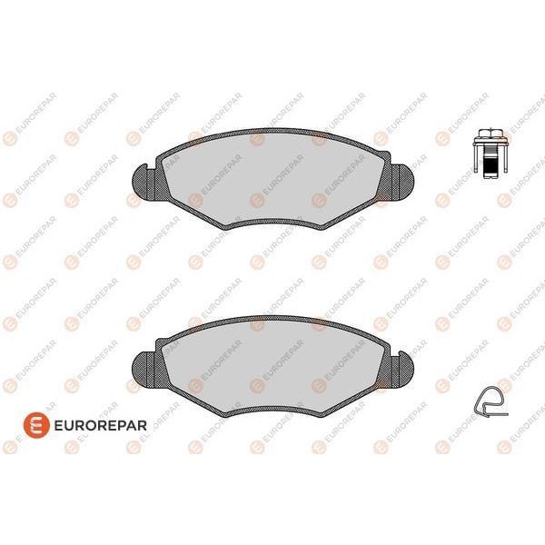 EUROREPAR 1617254880 Mqp Fren Balatası