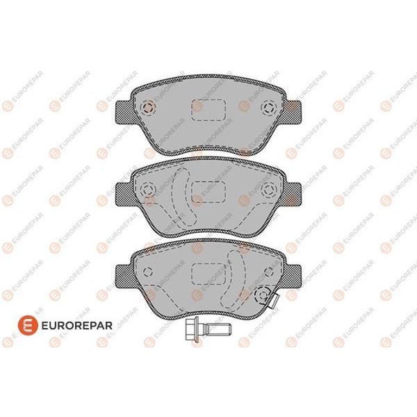 EUROREPAR 1617262580 Fren Balata 