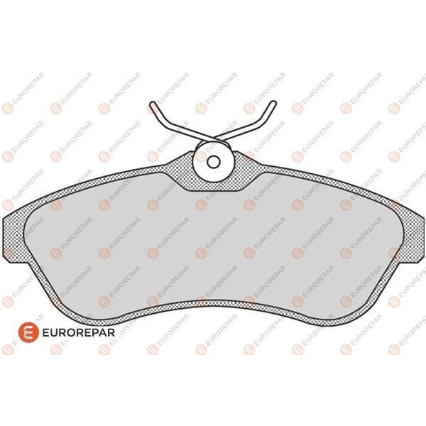 EUROREPAR 1617270280 E:4 Fr Br Pad
