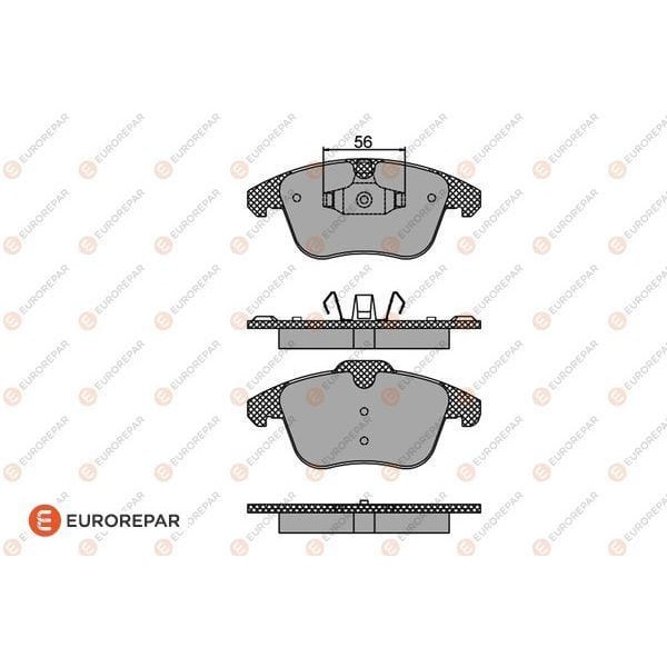 EUROREPAR 1617273380 Erp Fren Balata Tk