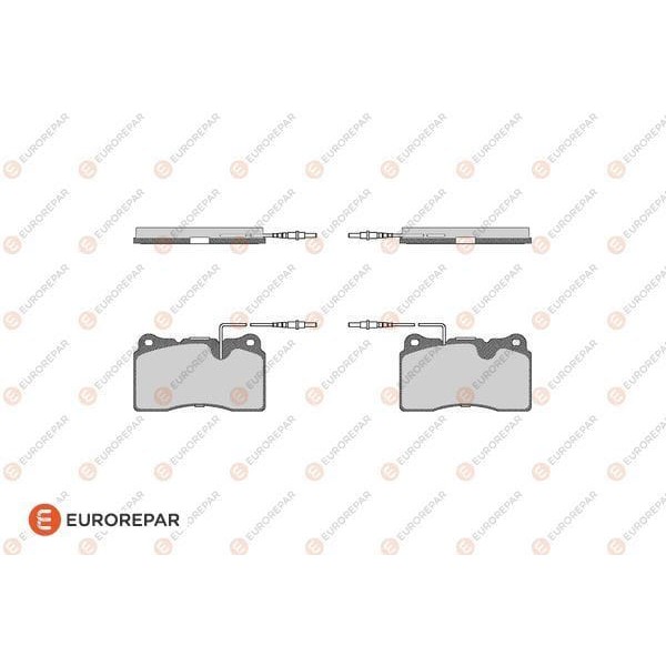 EUROREPAR 1617278980 Fren Balatası