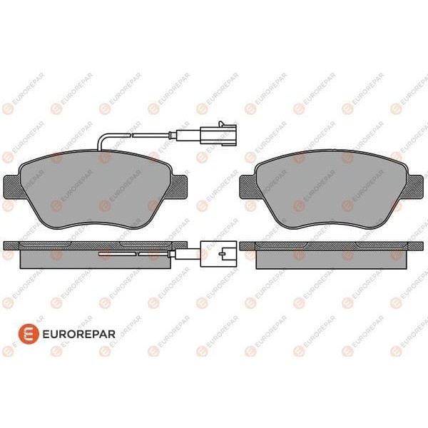 EUROREPAR 1617283380 Ön Fren Balatası