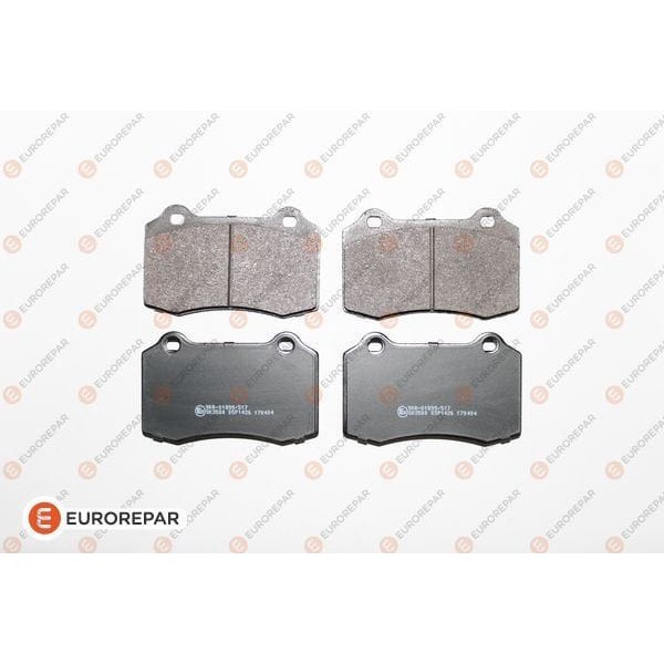 EUROREPAR 1619607480 E:4 Fr Br Pad