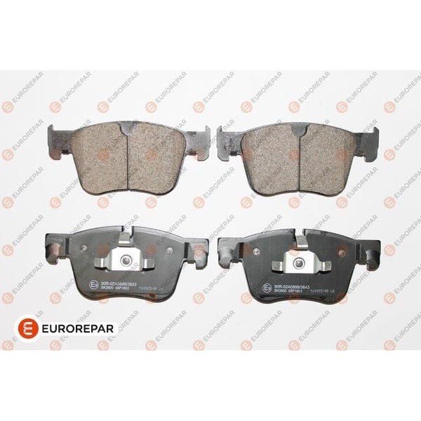 EUROREPAR (PSA) 1619791180 E:4 Fr Br Pad 