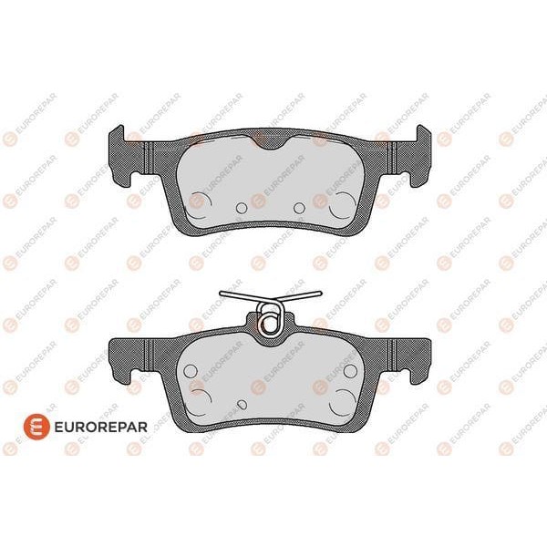 EUROREPAR 1619791380 Erp Arka Fren Balatası