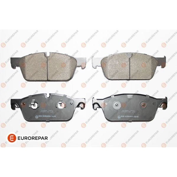 EUROREPAR (PSA) 1639382380 Erp Fren Balatası Ön 192 Mm W166 C292×166 11-15 