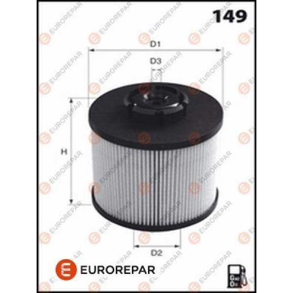 EUROREPAR 1643626380 Yağ Filtresi