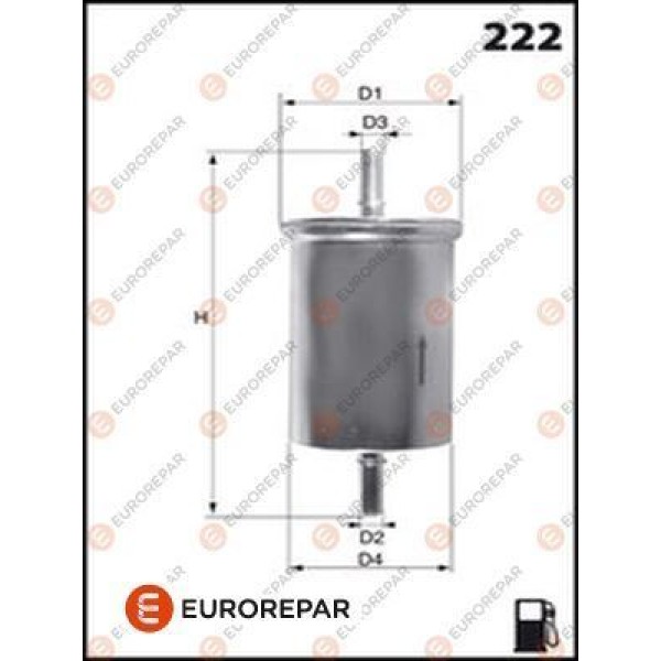 EUROREPAR E145086 Erp Benzin Filtresi