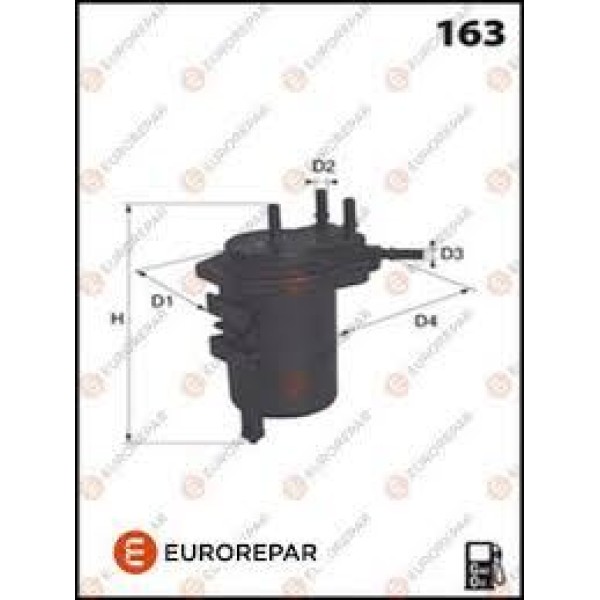 EUROREPAR E148085 Mazot Filtresi 