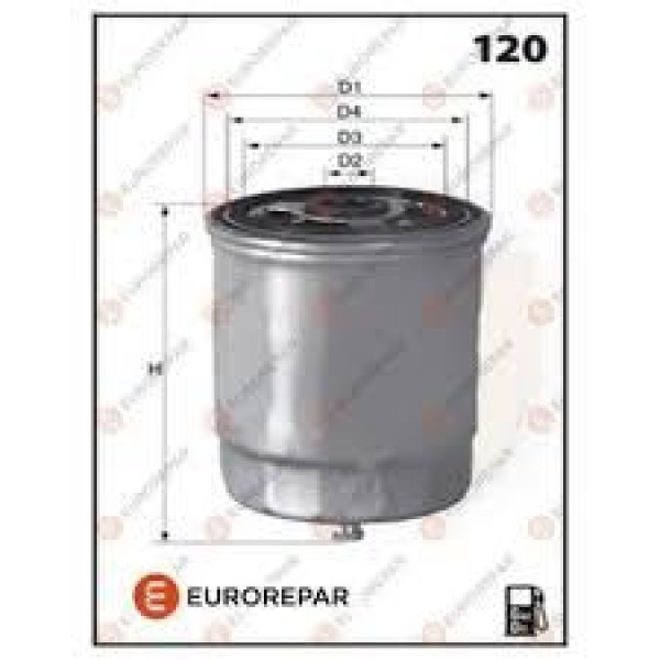 EUROREPAR E148097 Erp Mazot Filtresi 