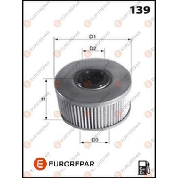 EUROREPAR E148125 E:Dıesel Fılter