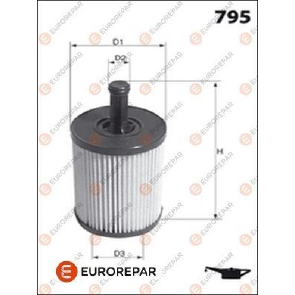 EUROREPAR E149133 Erp Yağ Filtresi 