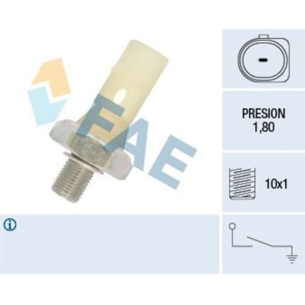 FAE 12883 Yağ Müşürü VW Polo Cls Beyaz Soketli 