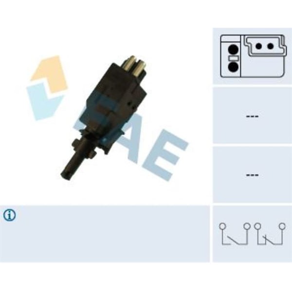 FAE 24590 Pedal Şalteri Fren Bütün Modeller - 2000