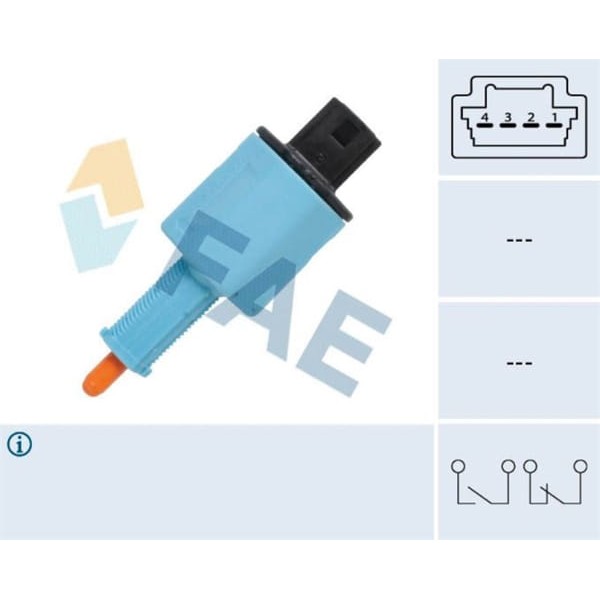 FAE 24888 Fren Müşürü Megane III-Fluence-Scenic III-K4M 