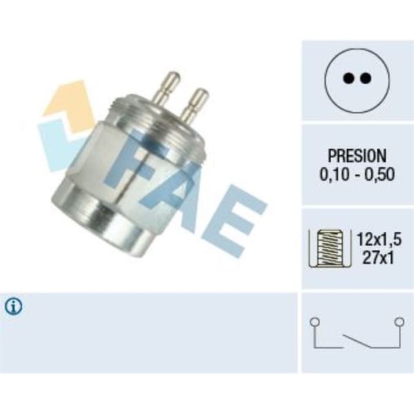 FAE 28030 Fren Müşürü Mercedenz Benz Havalı Dişli 2 Yuva