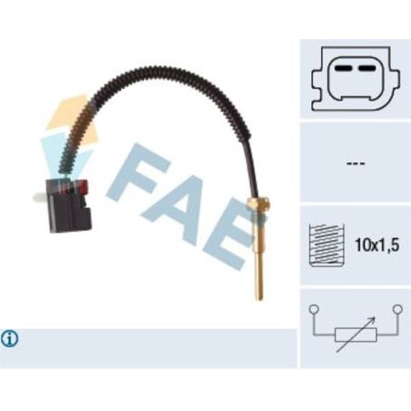 FAE 32428 Silindir Kapak Isı Sensörü Transit V184 01-06 V347 06-14 2,4TDCI Land Rover Defender Pıkup