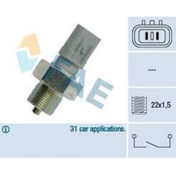 FAE 40896 Geri Vites Müşürü Accent Era İ30 Ceed Cerato Rio 1.4 1.6 1.5 05- 