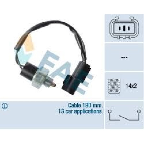 FAE 40898 Geri Vites Müşürü İ20 2012 - 