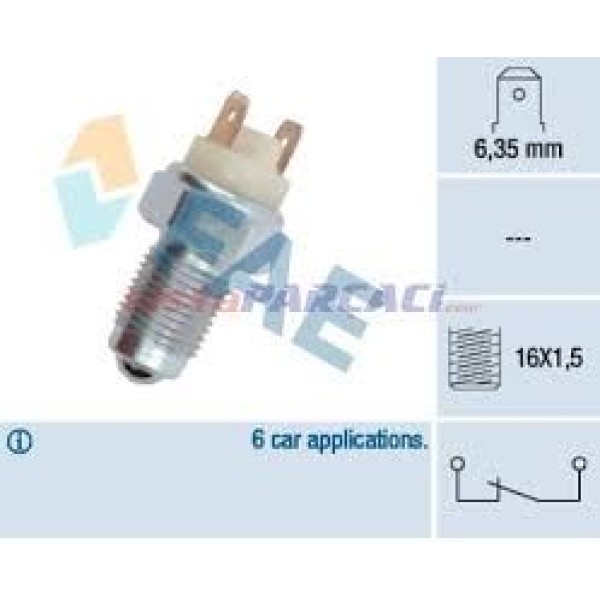 FAE 41060 Fren Pedal Müşürü Mercedes 100 Minibüs 
